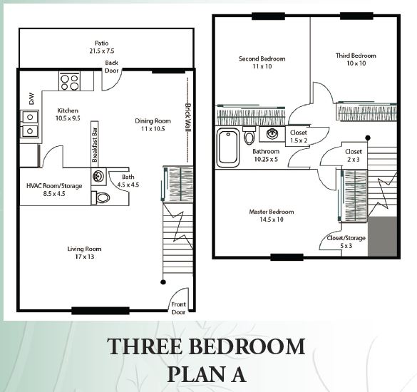 Three-Bedroom Plan A