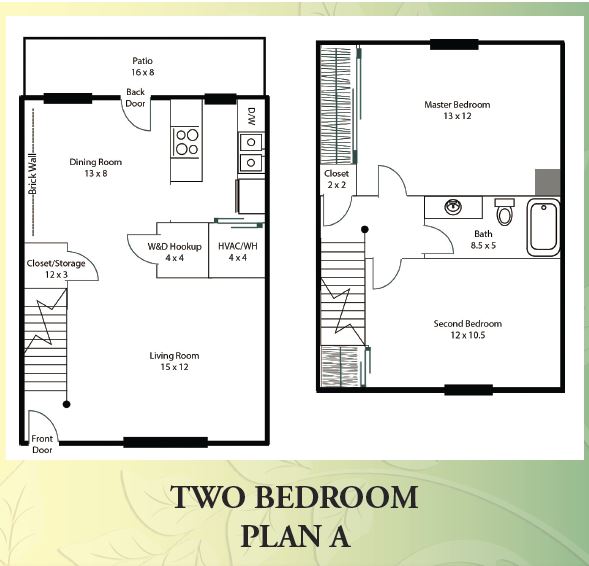 Two-Bedroom Plan A