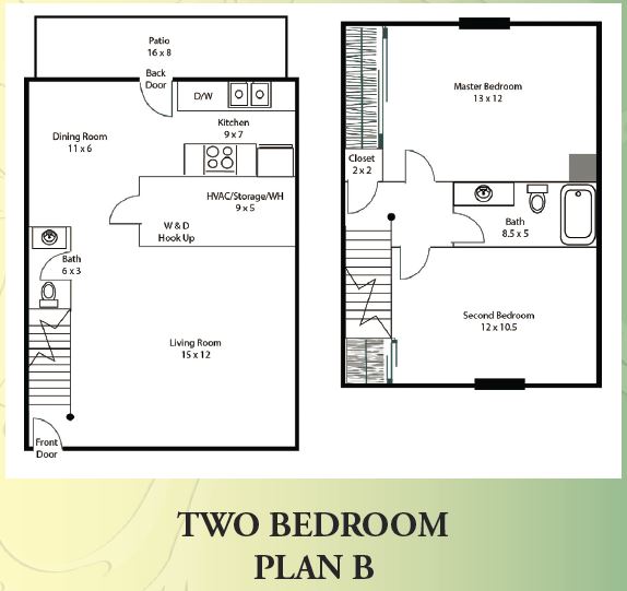 Two-Bedroom Plan B